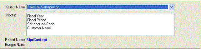Image of Query Name and Notes fields.