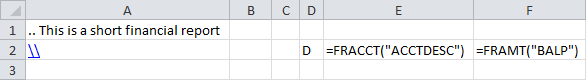 Image showing default specification row