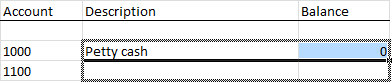 Image showing copying and dragging info from one cell into another.