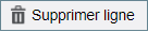 Image du bouton Supprimer ligne.